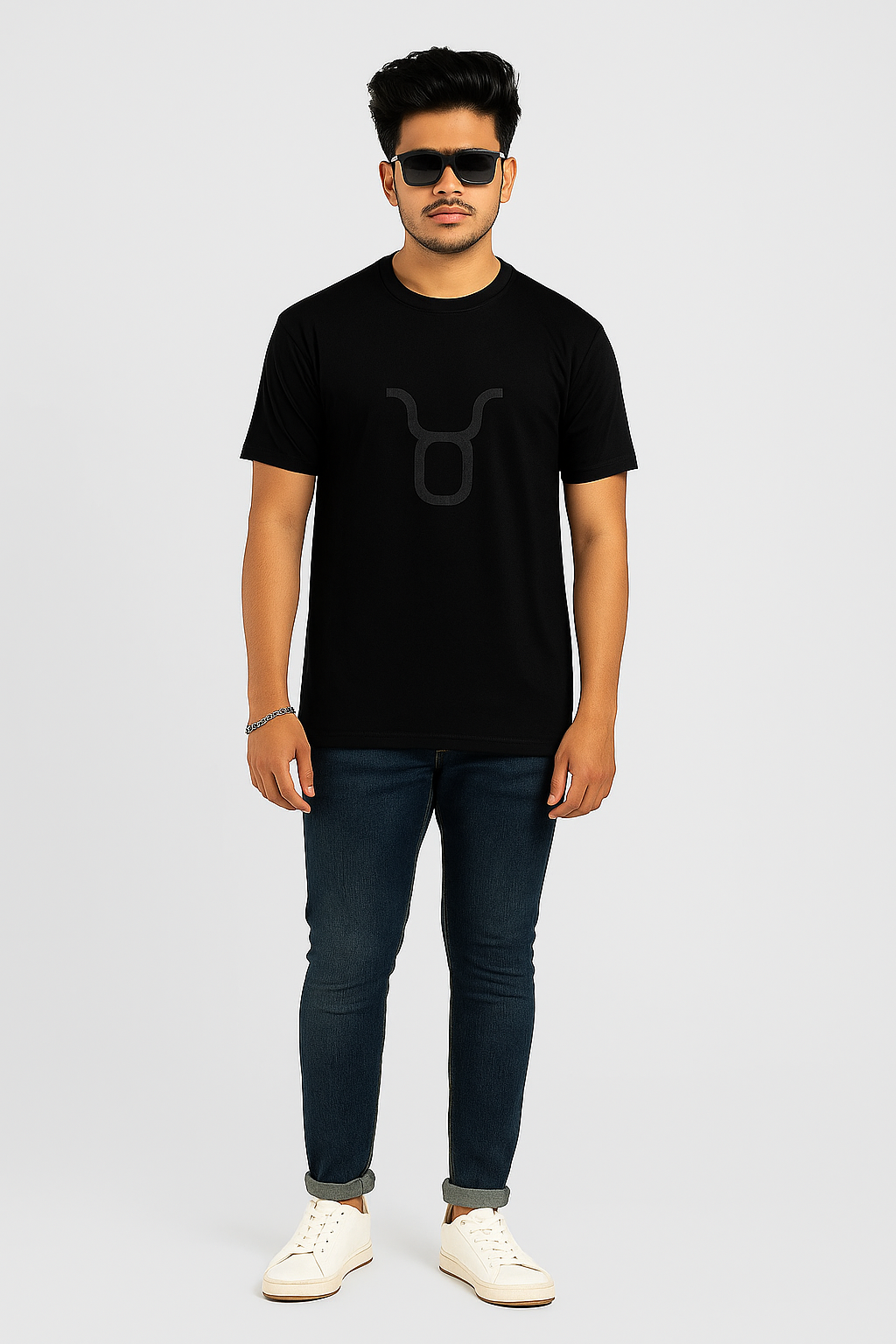 Unisex Taurus: Rooted in Strength Cotton Graphic Tee