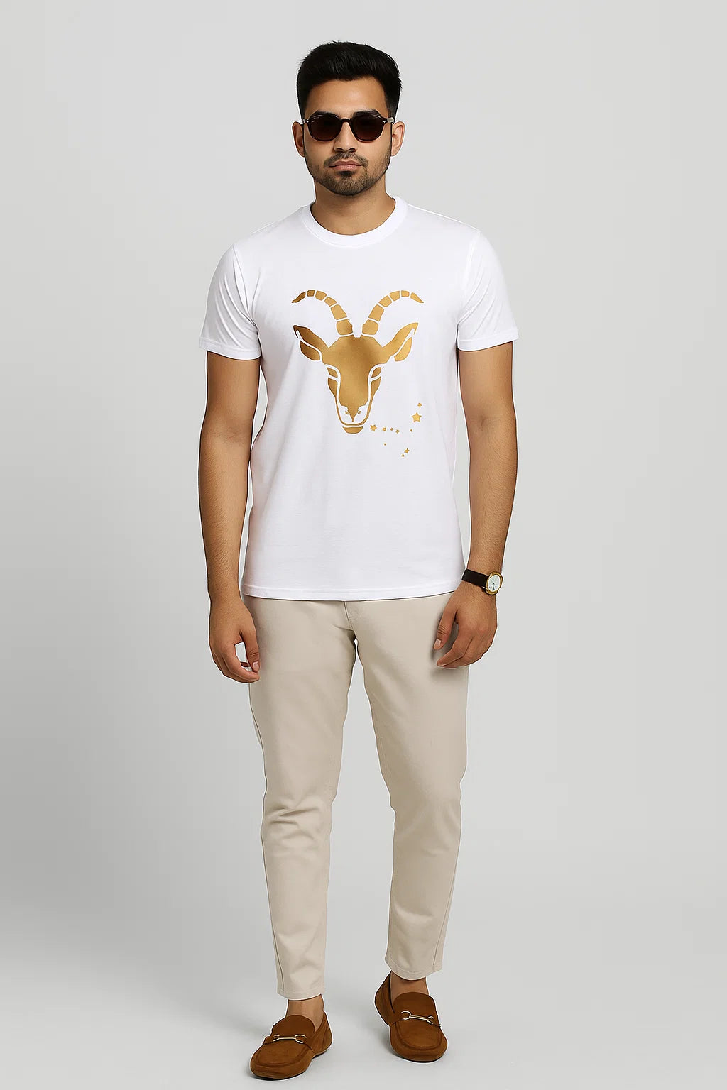 Unisex Capricorn: Ascend to Greatness Graphic Tee