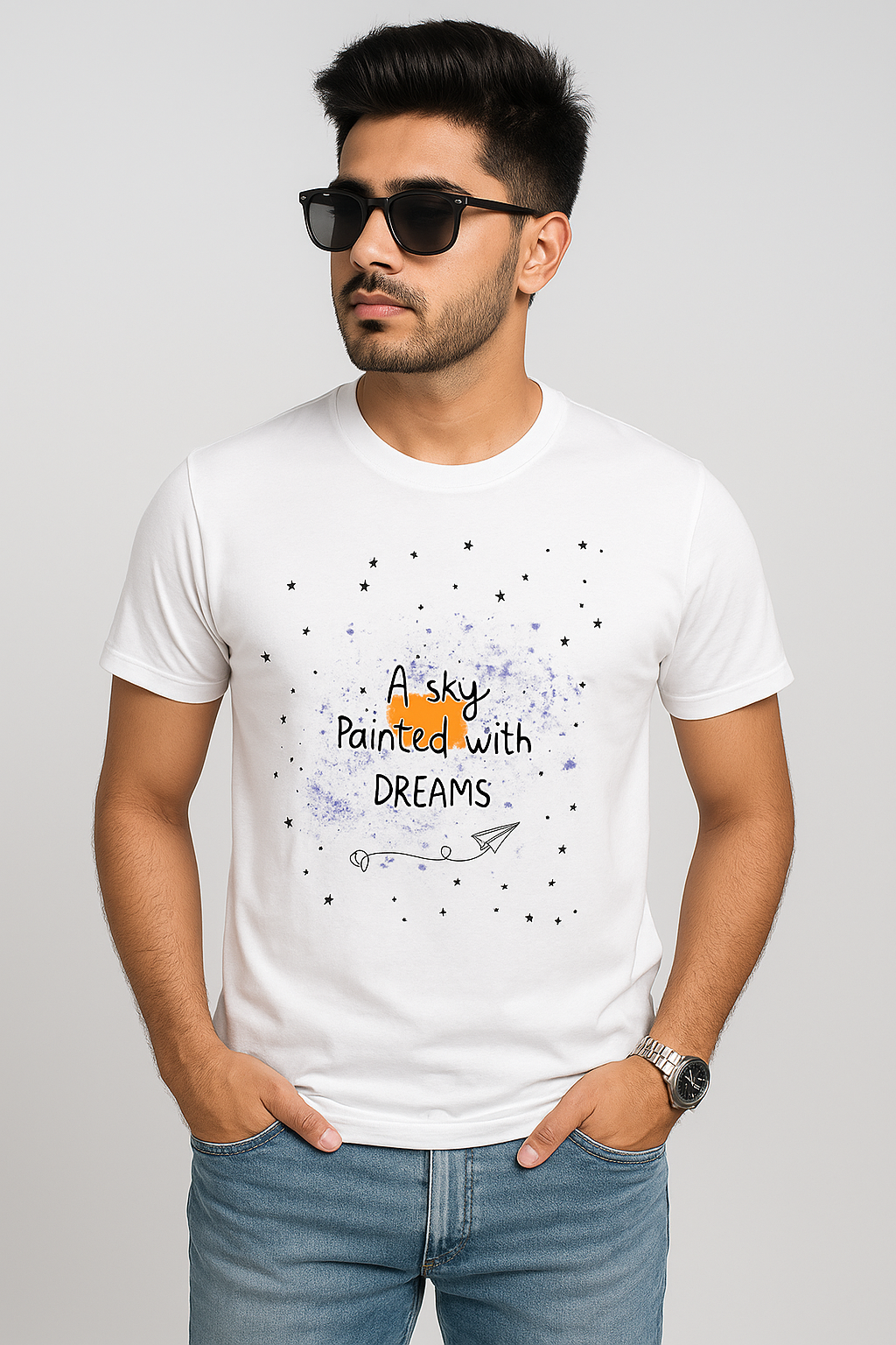 A Sky Painted with Dreams - Unisex Tshirt